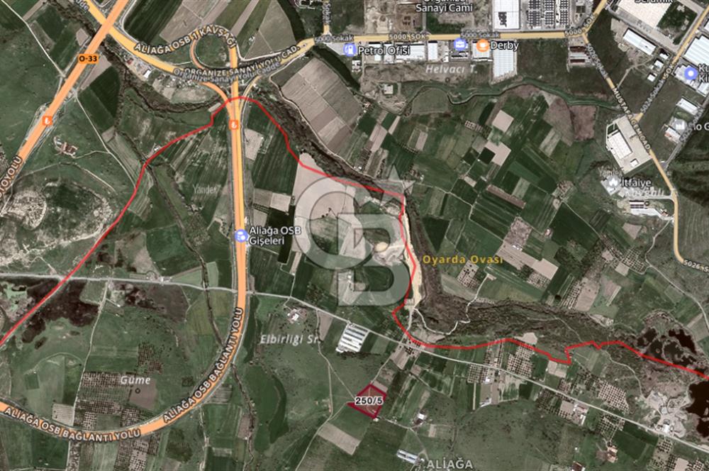 ALİĞA GÜZELHİSAR YATIRIMLIK TARLA FIRSATI 12.759m²