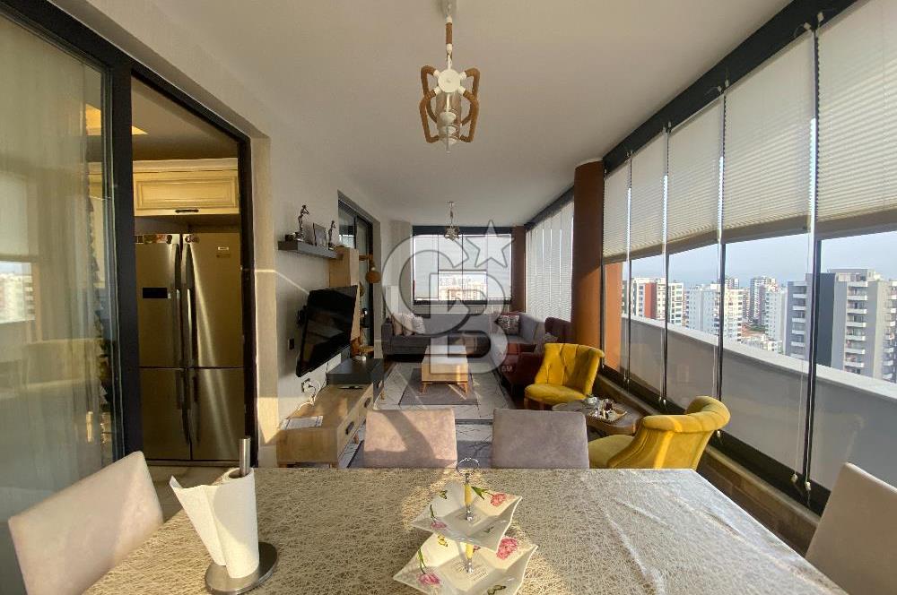 Mersin Mezitli Akdeniz Mah. Deniz Manzaralı Satılık 4+1 Daire