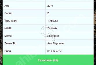 ALİAĞA AŞAĞIŞAKRAN 439 M2 SATILIK ZEYTİNLİK - 3 - 313874