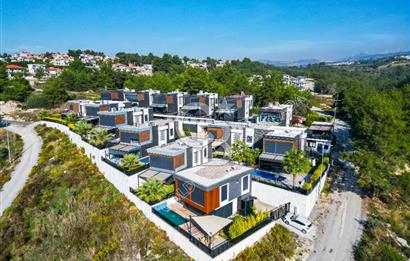 KUŞADASI SOĞUCAK YOLA YAKIN FULL DENİZ MANZARLI VİLLA