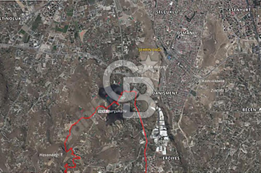 KAYSERİ-HACILAR AKYAZIDA SATILIK VİLLA ARSASI