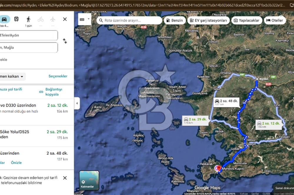 Aydın Çine Saraçlar'da Emsalsiz Konum Kurulu Düzen Ticari Yatırım Fırsatı