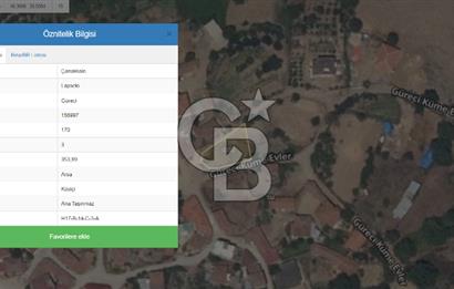 ÇANAKKALE LAPSEKİ GÜRECİ KÖYÜNDE SATILIK ARSA 🏡