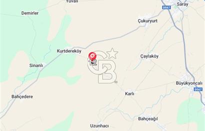 Tekirdağ Saray'da İdeal Konumda 8.750 m² Satılık Verimli Tarla