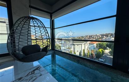 ŞİLE AĞLAYANKAYA'DA SATILIK EŞYALI SIFIR TRİPLEKS 5+2 VİLLA