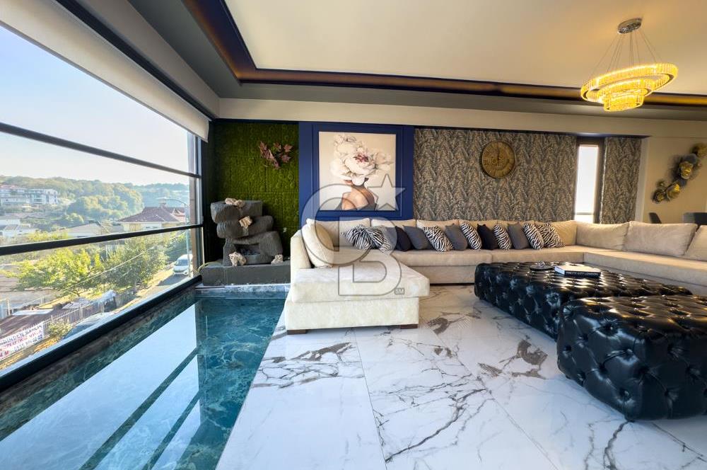 ŞİLE AĞLAYANKAYA'DA SATILIK EŞYALI SIFIR TRİPLEKS 5+2 VİLLA