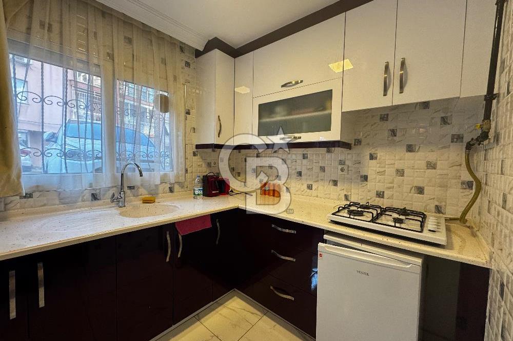 Göztepe de 2+1 bahçeli daire 