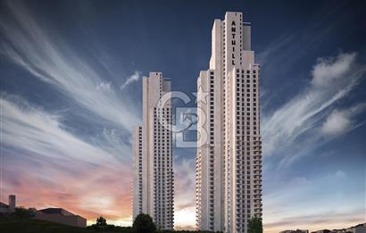 ANTHILL RESIDENCE'DA YÜKSEK KATTA ÇİFT BANYOLU SATILIK 2+1