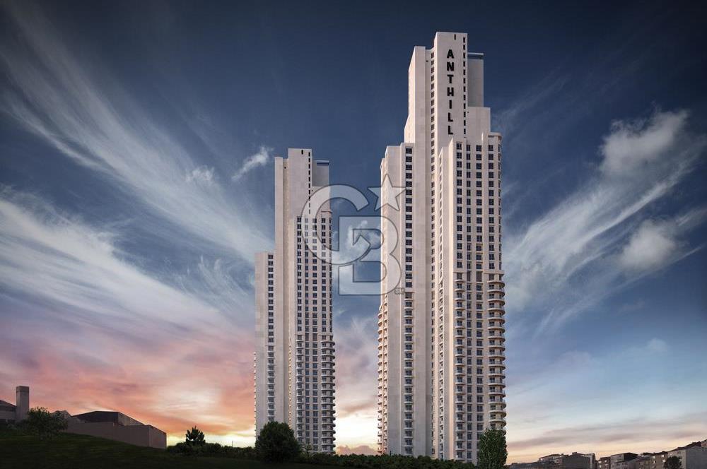 ANTHILL RESIDENCE'DA YÜKSEK KATTA ÇİFT BANYOLU SATILIK 2+1