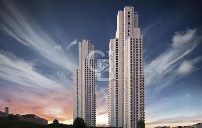 ANTHILL RESIDENCE'DA YÜKSEK KATTA ÇİFT BANYOLU SATILIK 2+1