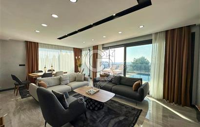 KUŞADASI SOĞUCAK YOLA YAKIN FULL DENİZ MANZARLI VİLLA