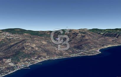 Kazdağları eteklerinde Assos'a komşu deniz manz. geniş zeytinlik