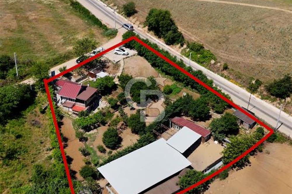 Nilüfer Dağyenice Hazır 2 Katlı Eviyle Birlikte 2166 m² Bahçe 