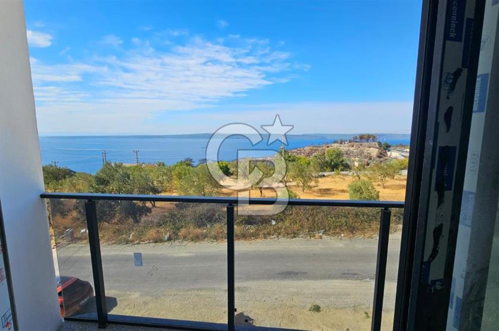 ÇANAKKALE İNTEPE'DE BOĞAZ MANZARALI KİRALIK VİLLA