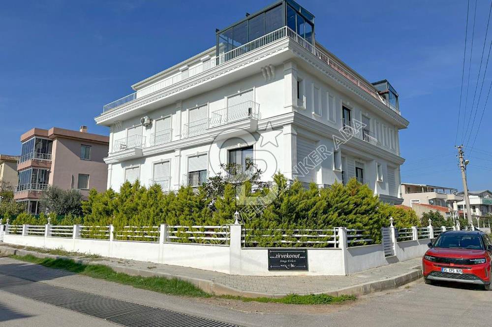 İZMİR GÜZELBAHÇE’DE 3+1 KÖŞE KONUMLU BAHÇE DUBLEKSİ