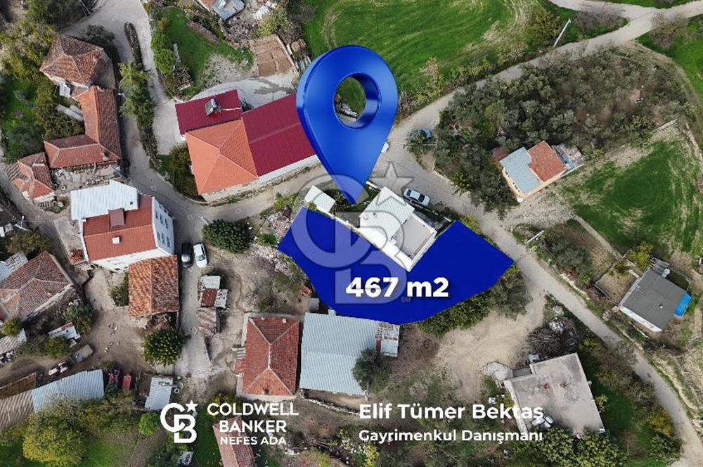 ÇANAKKALE MERKEZ KALABAKLI KÖYÜ KÖYİÇİ İMARLI 469 M2 İMARLI ARSA