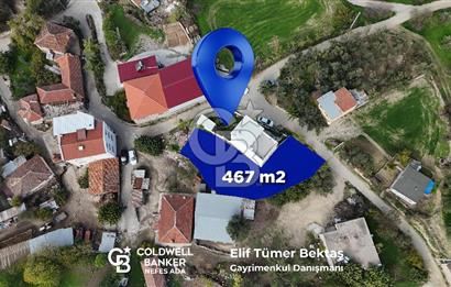 ÇANAKKALE MERKEZ KALABAKLI KÖYÜ KÖYİÇİ İMARLI 469 M2 İMARLI ARSA