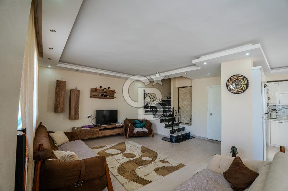 SEYREK VİLLAKENT'TE CADDE CEPHELİ LÜKS 5+1 KİRALIK VİLLA