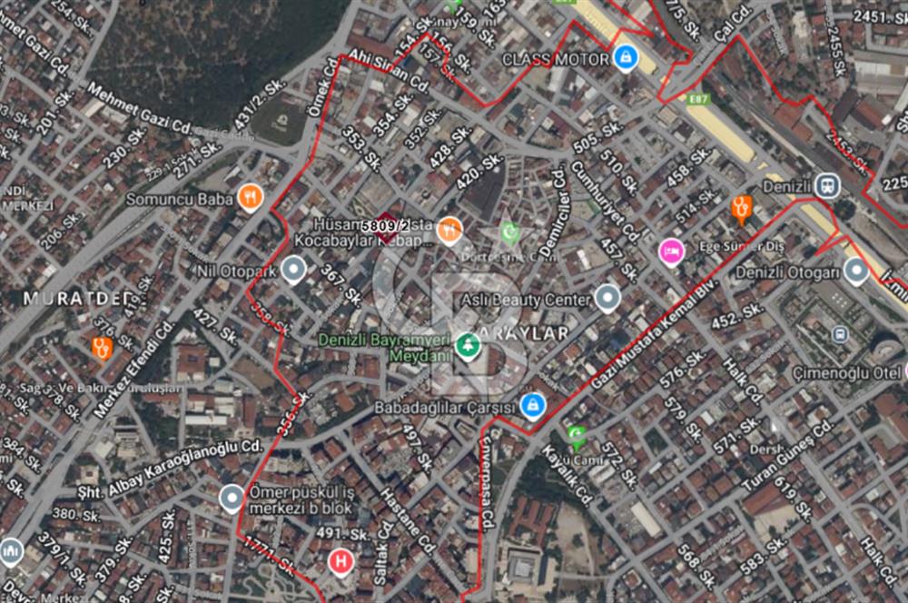 Saraylar Mah. Kaleiçi Çarşısı Yakını 210 M² Kiralık İşyeri