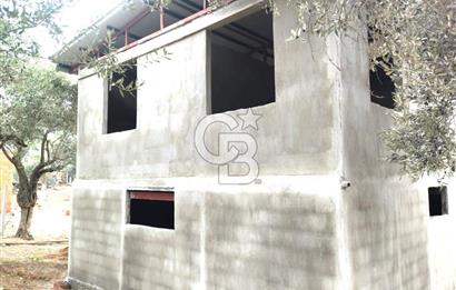 Torbalı Helvacı'da Zeytinli Tarla İçinde Natamam Ev