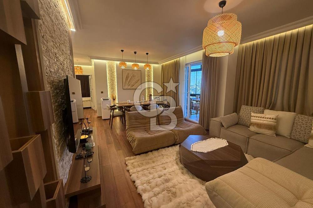 BAHÇEŞEHİRDE ZARİF TASARIMLI, EŞYALI VE LÜKS 2+1 DAİRE