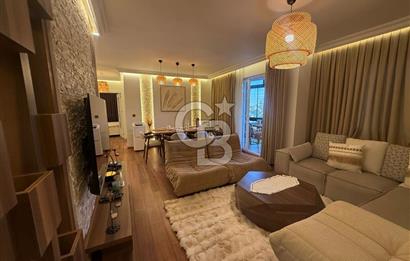 BAHÇEŞEHİRDE ZARİF TASARIMLI, EŞYALI VE LÜKS 2+1 DAİRE