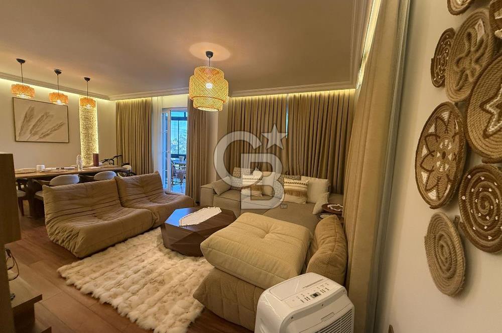 BAHÇEŞEHİRDE ZARİF TASARIMLI, EŞYALI VE LÜKS 2+1 DAİRE