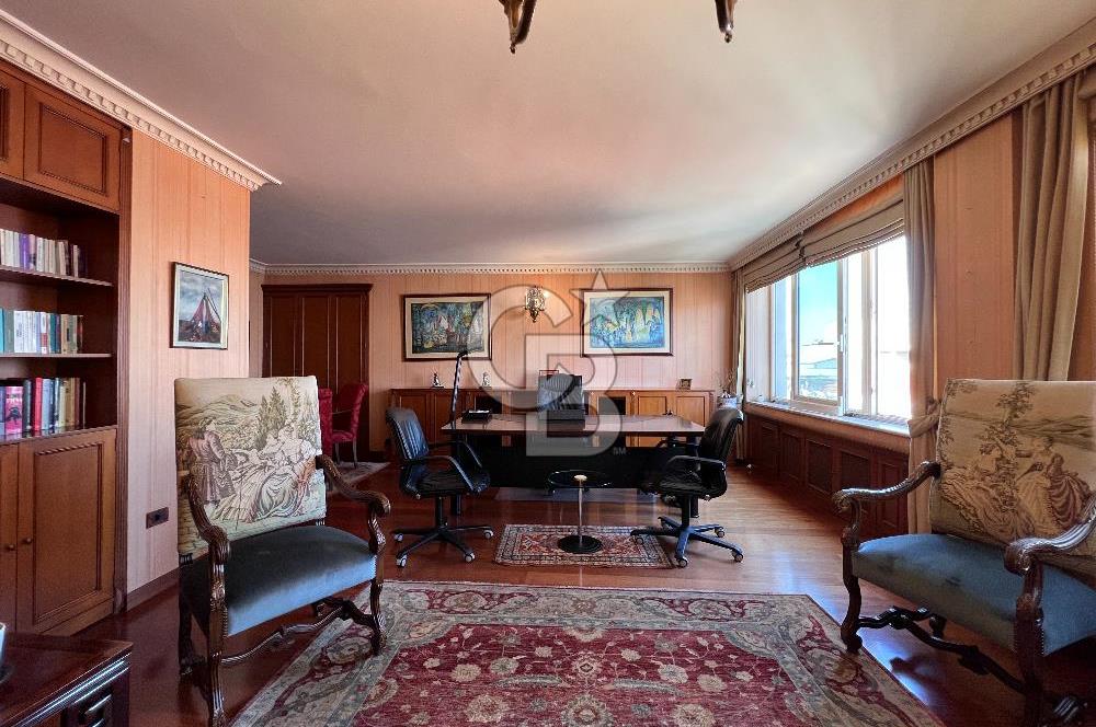 Taksim Gümüşsuyu AKM Yanı Eşyalı Deniz Manzaralı Kiralık Ofis