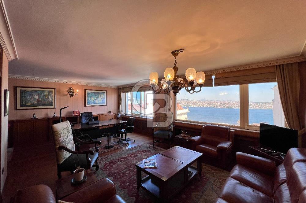 Taksim Gümüşsuyu AKM Yanı Eşyalı Deniz Manzaralı Kiralık Ofis