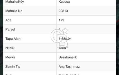 Körfezde kutluca mh de satılık Arsa 