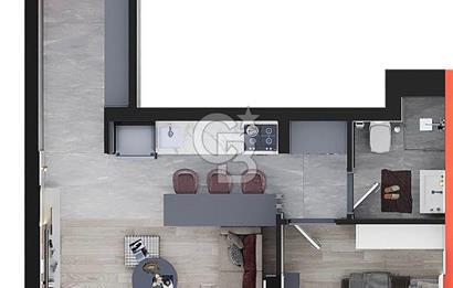 Yatırımlık 1+1 Daire, Vadi Manzara Evleri, Mamak Doğukent | 60m2