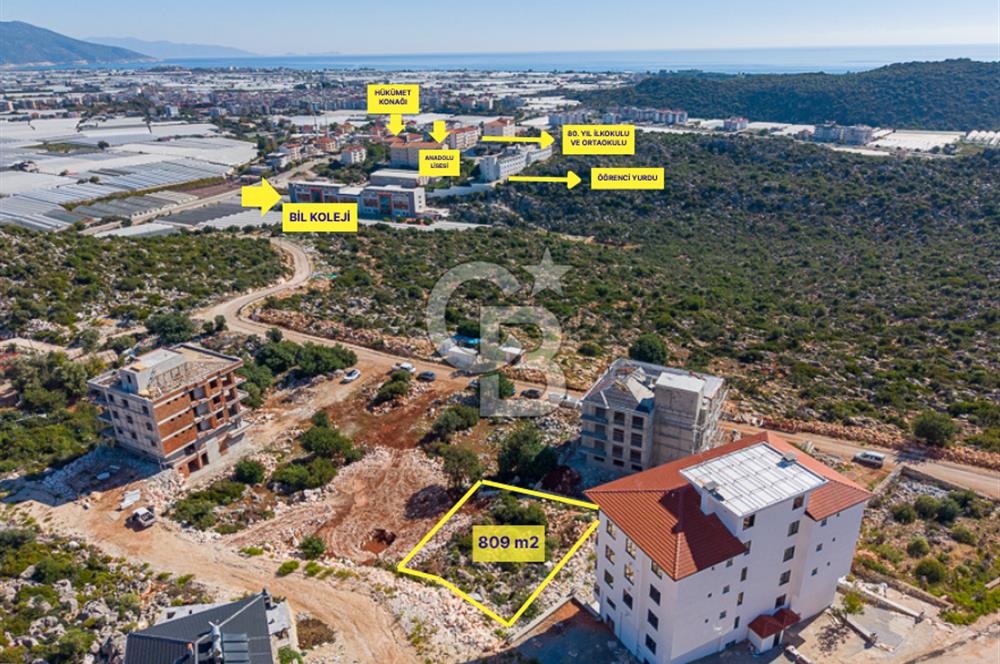 ANTALYA DEMRE BOZDAĞ DA 809 m² SATILIK ARSA