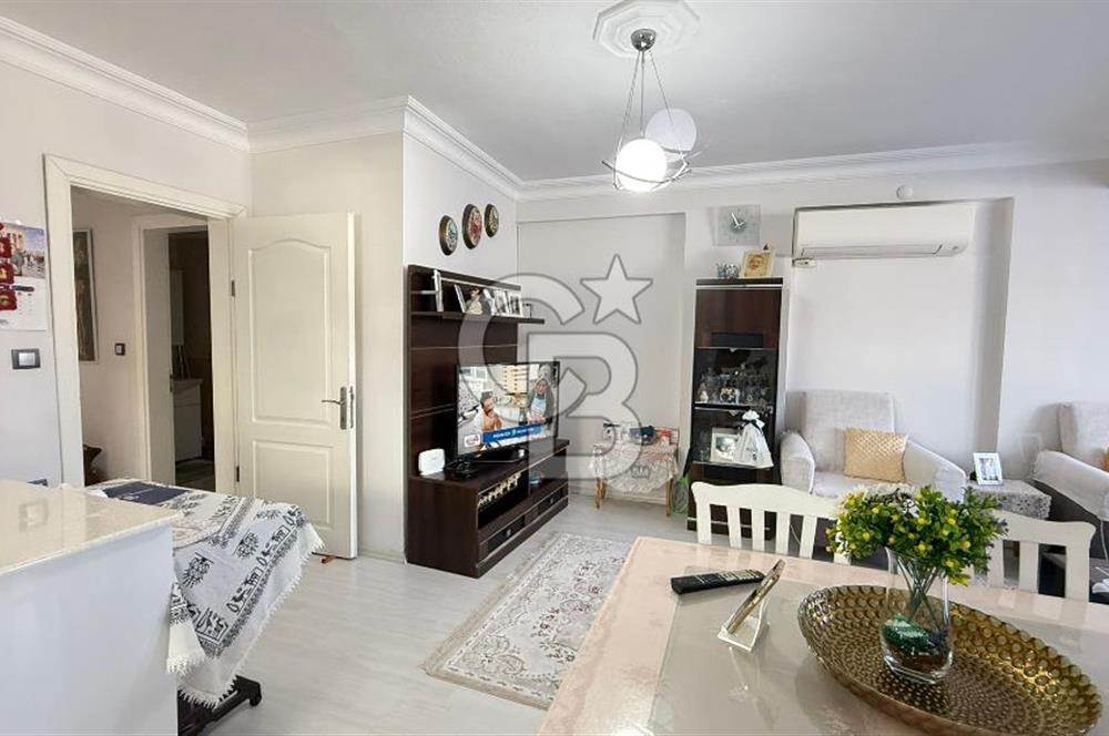 Didim merkezde çarşamba pazarı sokağında çok keyifli 2+1 daire