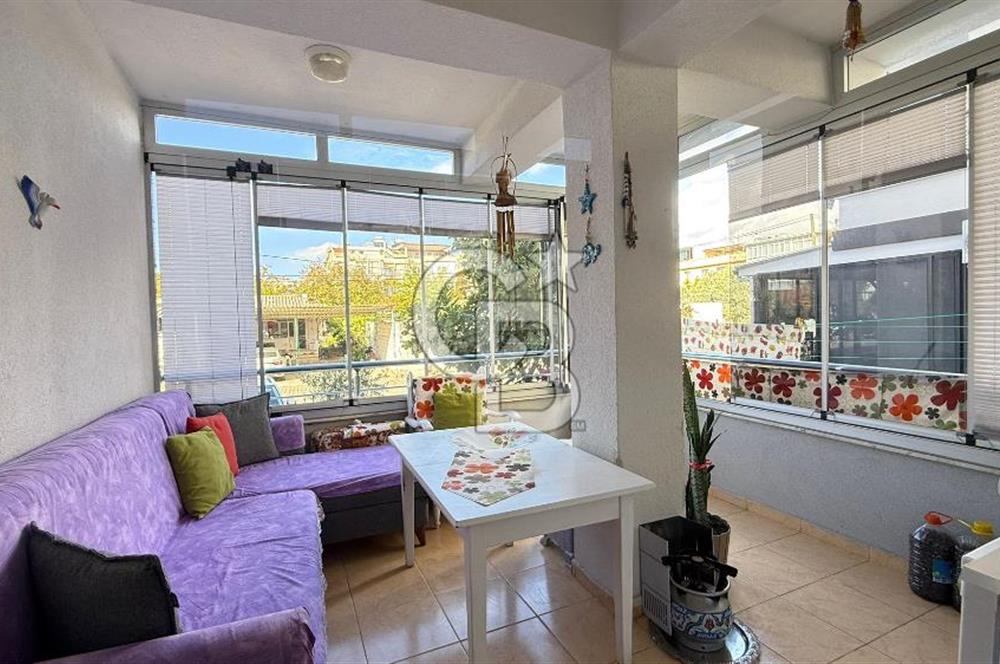 Didim merkezde çarşamba pazarı sokağında çok keyifli 2+1 daire