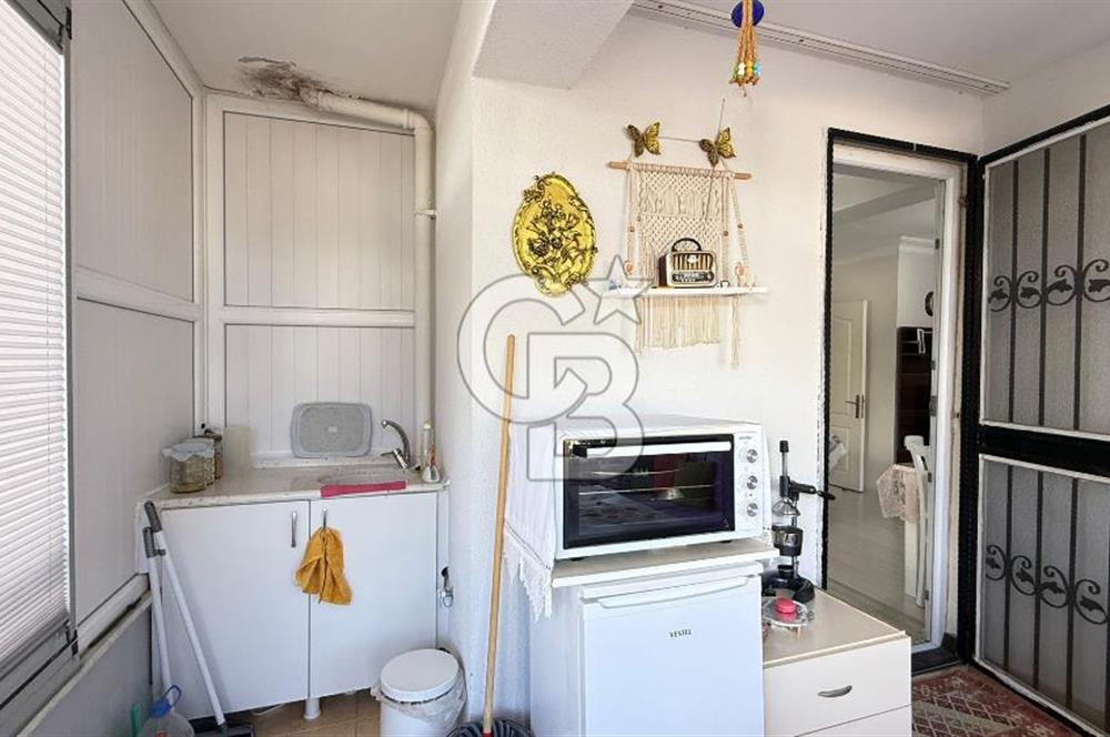 Didim merkezde çarşamba pazarı sokağında çok keyifli 2+1 daire