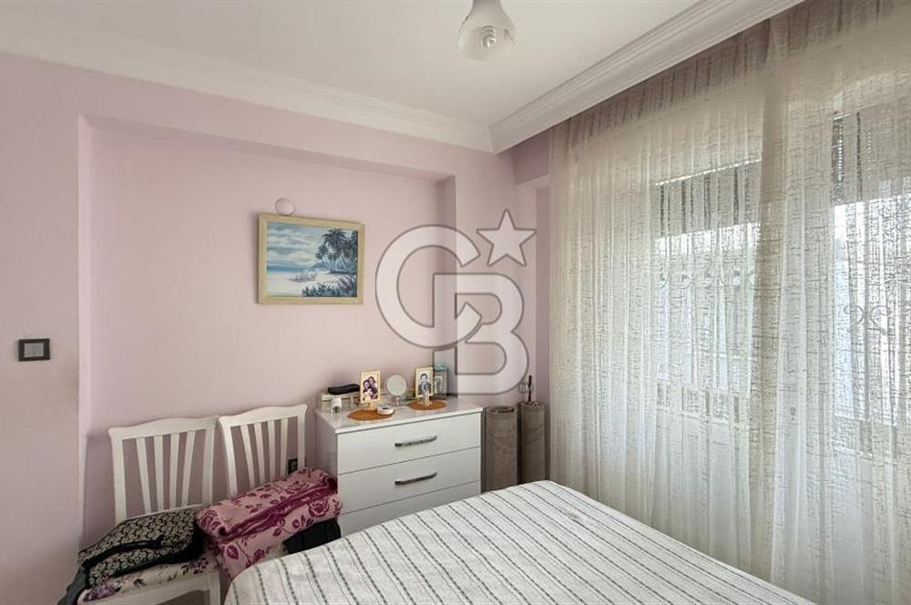 Didim merkezde çarşamba pazarı sokağında çok keyifli 2+1 daire