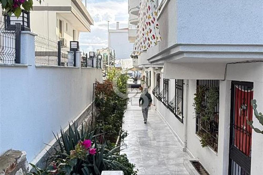 Didim merkezde çarşamba pazarı sokağında çok keyifli 2+1 daire