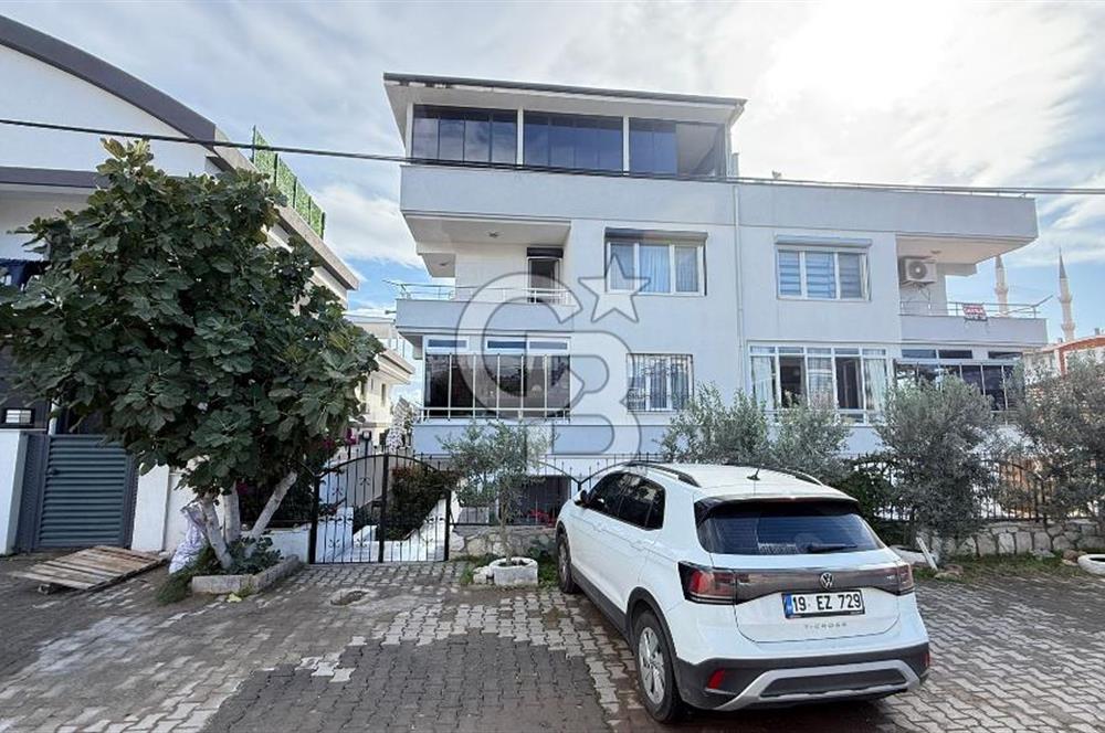 Didim merkezde çarşamba pazarı sokağında çok keyifli 2+1 daire