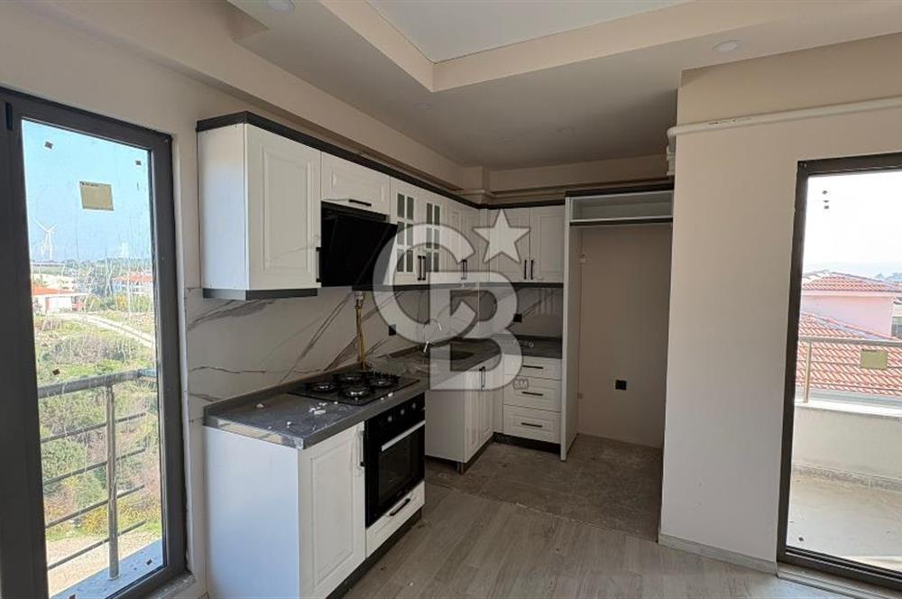 AYVACIK ÇANAKKALEDE YEŞİLLİKLER İÇİNDE 1+1 ŞİRİN DAİRE 