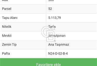 Antalya Korkuteli Armutpınarı'nda Satılık Tarla - 3 - 314251