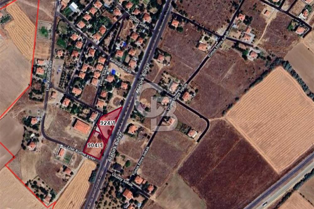 Nevşehir Hacıbektaşta Satılık 1842 m2 Sanayi İmarlı Arsa