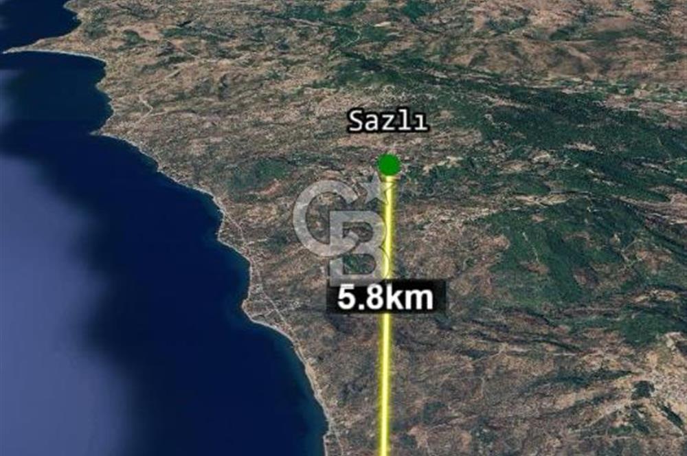 Ayvacık Ahmetçe Köyü'nde 621 m²ZeytinlikSahile 400m,Anayol 800m
