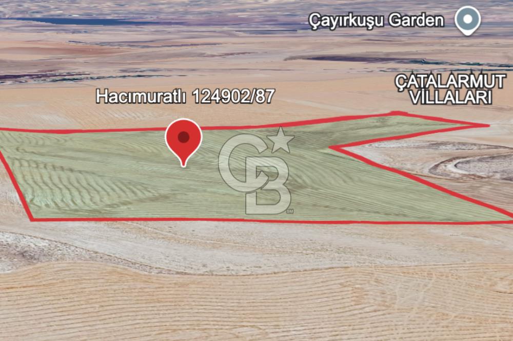 Gölbaşı Hacımuratlıda Yatırımlık 1382m² Tarla, İmara yakın
