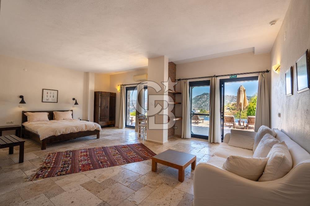 CB MARİNA'DAN SELİMİYE'DE DENİZ MANZARALI RÜYA GİBİ BUTİK OTEL