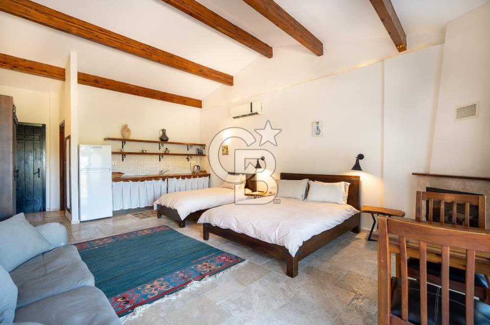 CB MARİNA'DAN SELİMİYE'DE DENİZ MANZARALI RÜYA GİBİ BUTİK OTEL