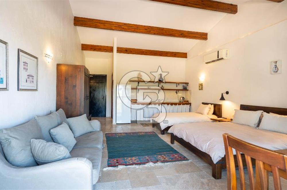 CB MARİNA'DAN SELİMİYE'DE DENİZ MANZARALI RÜYA GİBİ BUTİK OTEL