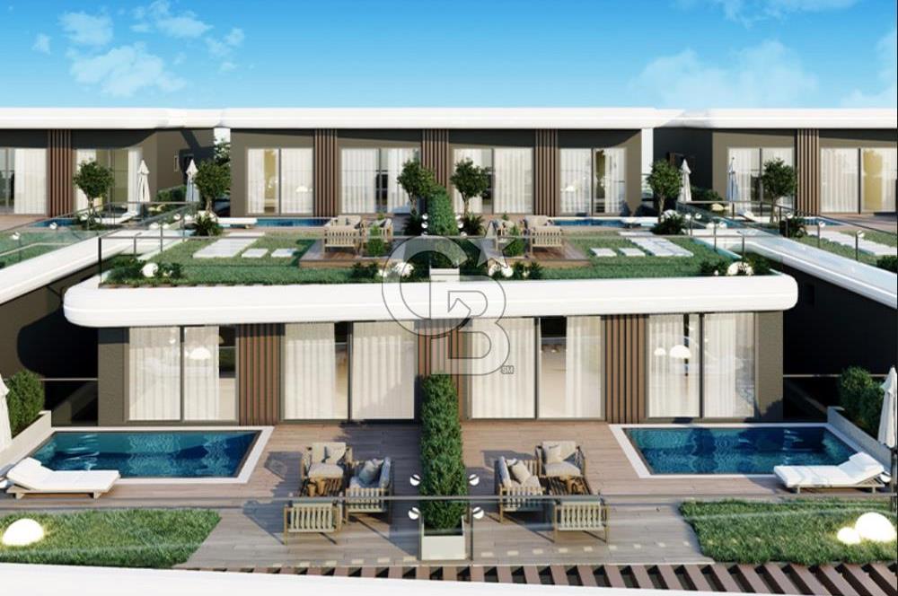 Inn Saranda Terrace’da 3+1 Müstakil Bahçe ve Havuzlu Satılık 168m2 Dubleks Daire