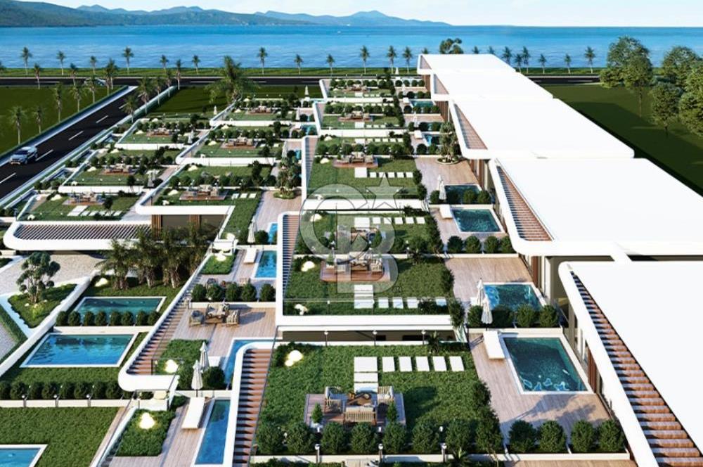 Inn Saranda Terrace’da 3+1 Müstakil Bahçe ve Havuzlu Satılık 168m2 Dubleks Daire