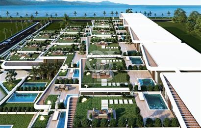 Inn Saranda Terrace’da 3+1 Müstakil Bahçe ve Havuzlu Satılık 168m2 Dubleks Daire