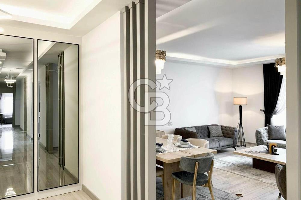 2 BLOKLU SİTEDE 7/24 GÜVENLKLİ ORTA KAT LÜX YAPILI MASRAFSIZ 4+1